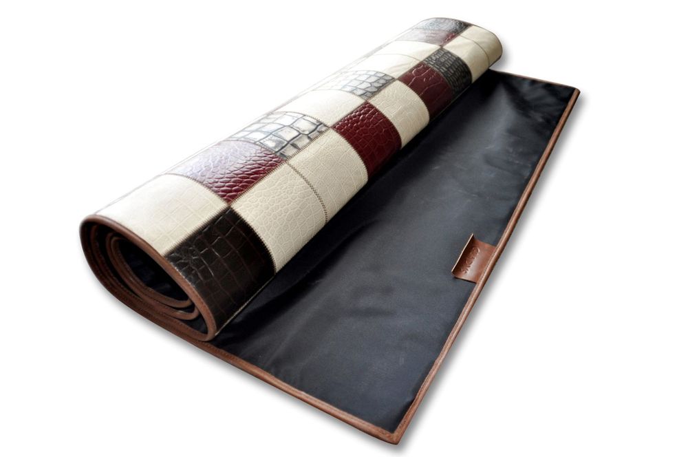 Tapis - Tapis cuir PATCHWORK - GLADYS