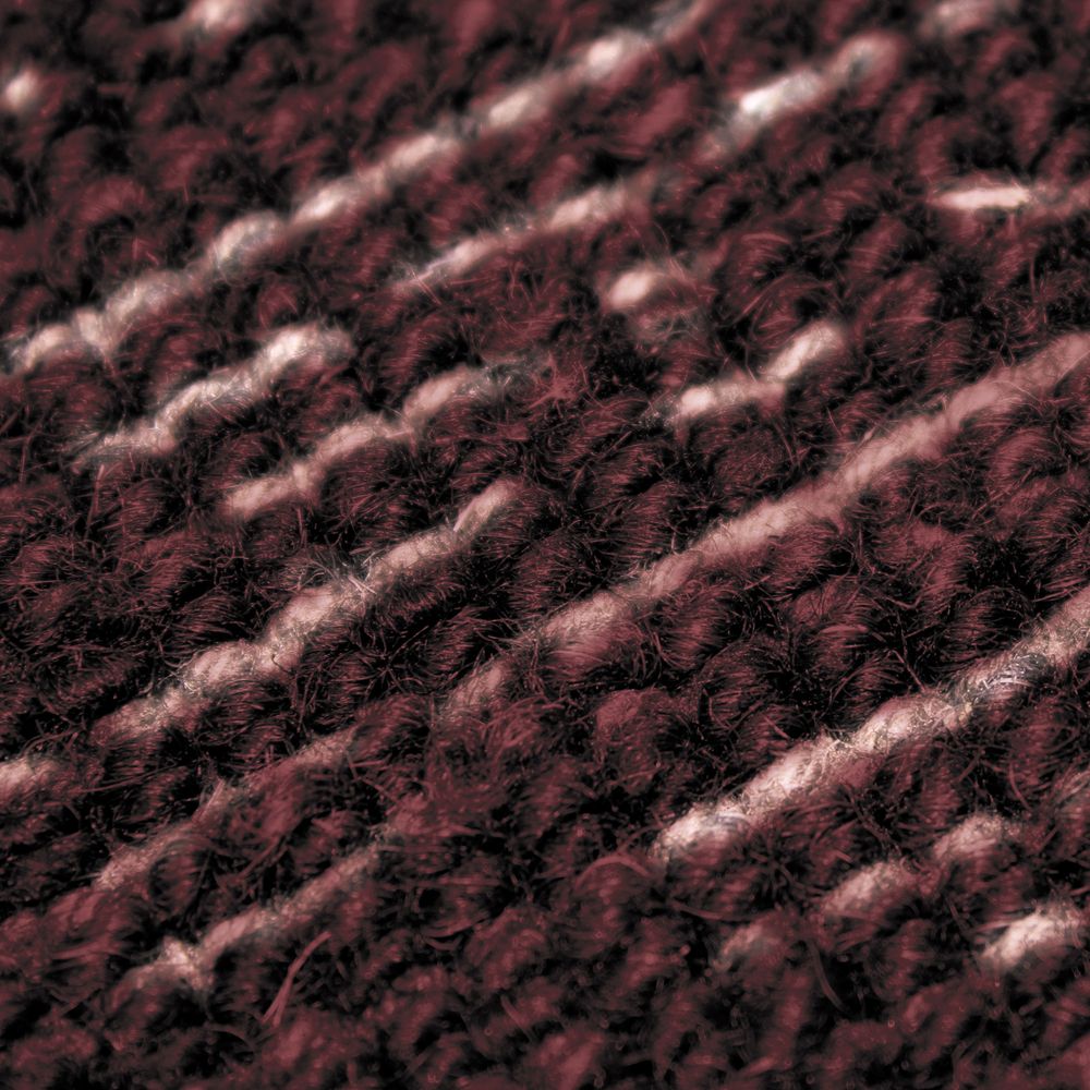 Rugs - NUDE RUG - Carpet in wool and cotton dark red 120x170 - ALECTO