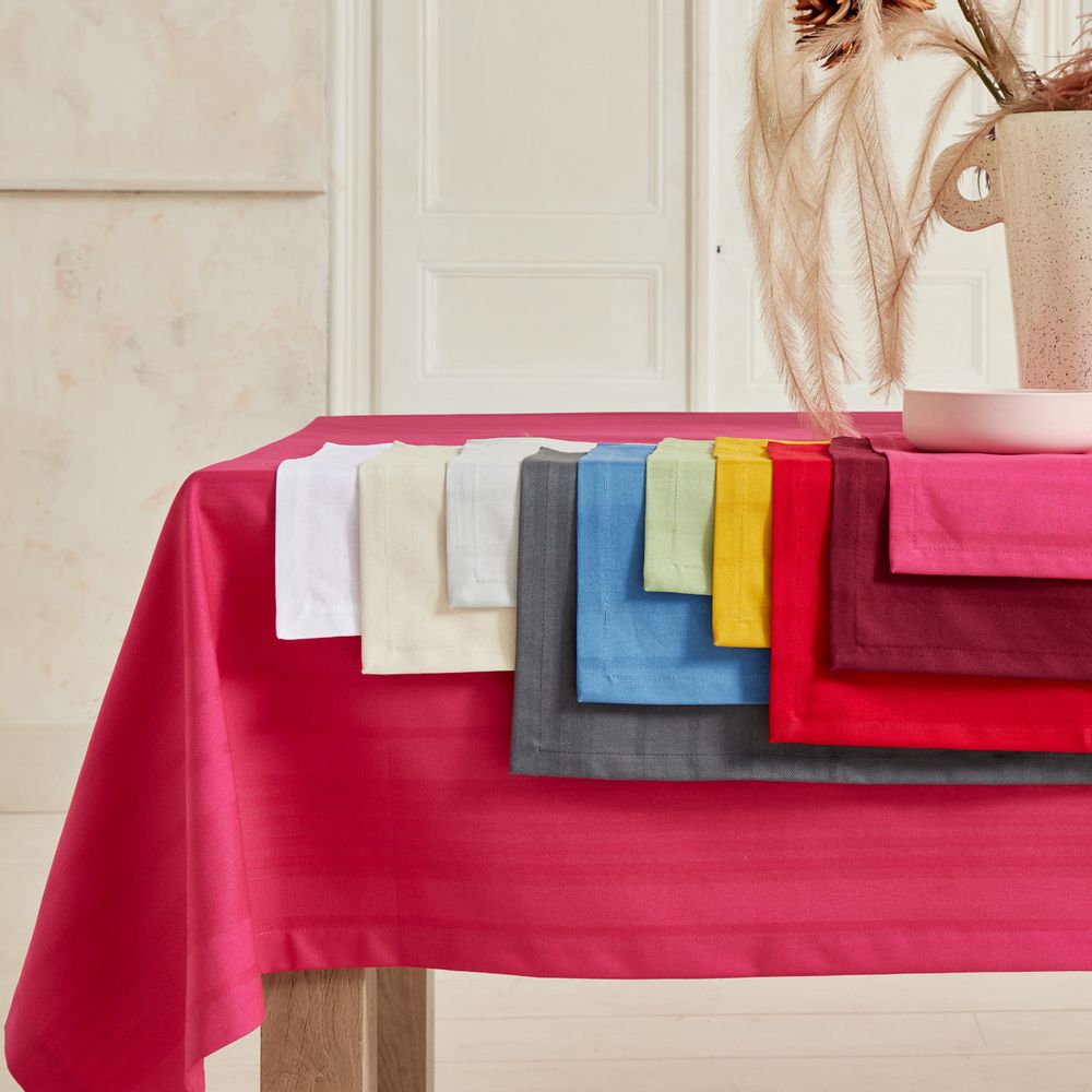 Linge de table textile - Nappe & Serviette - Arlequin - NYDEL PARIS