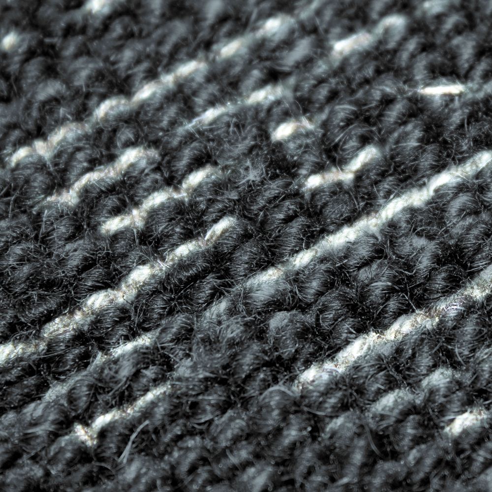 Rugs - NUDE RUG - Carpet in wool and cotton grey blue 120x170 - ALECTO