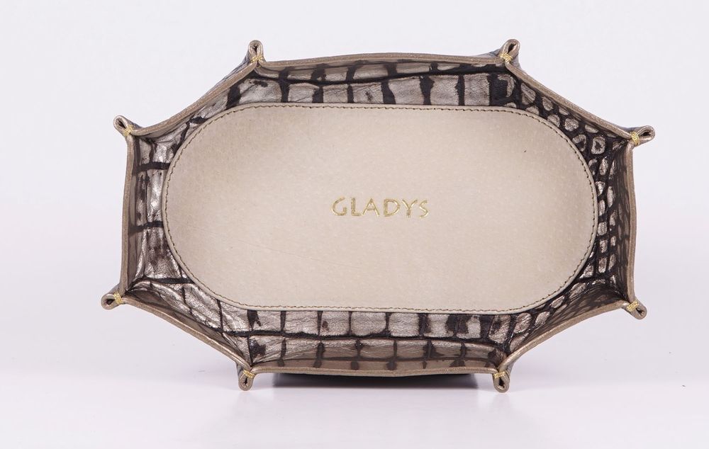 Trays - EMPTY-POCKET CROCO LOOK LEATHER - GLADYS
