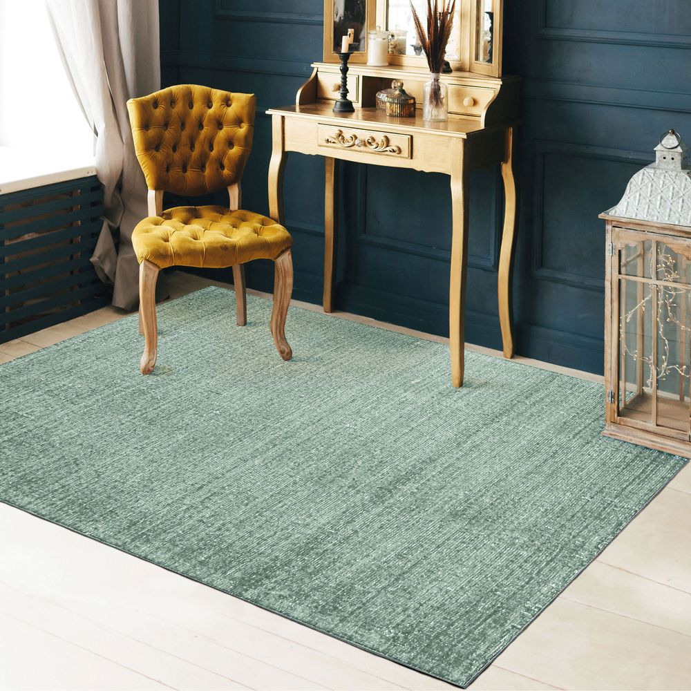 Rugs - NUDE RUG - Carpet in wool and cotton light green 120x170 - ALECTO