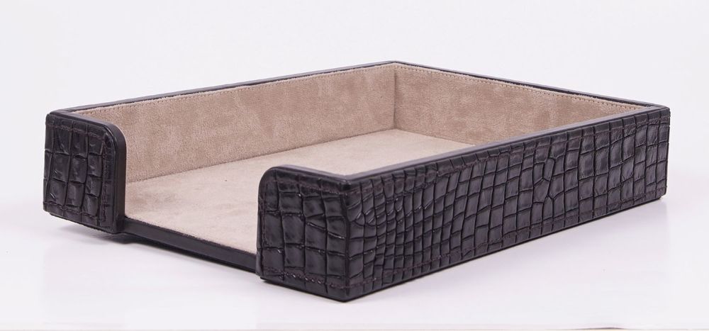 Sets de bureaux - Set de bureau en cuir ADAN noir - GLADYS
