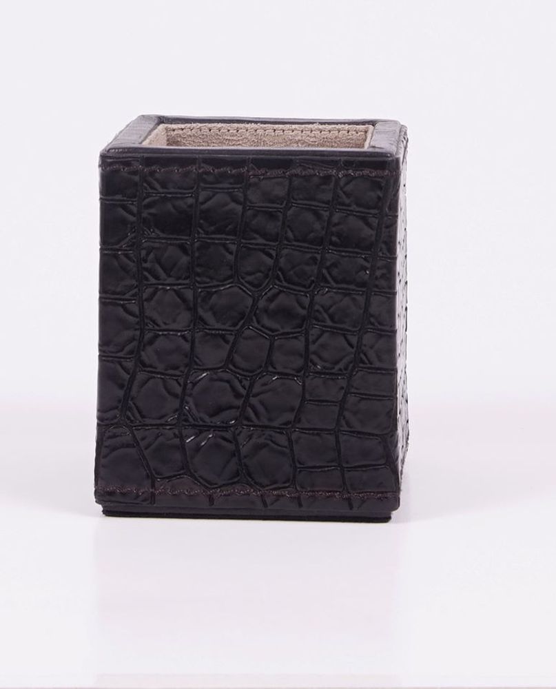 Sets de bureaux - Set de bureau en cuir ADAN noir - GLADYS