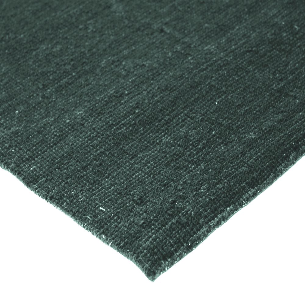 Rugs - NUDE RUG - Carpet in wool and cotton dark green 160x230 - ALECTO