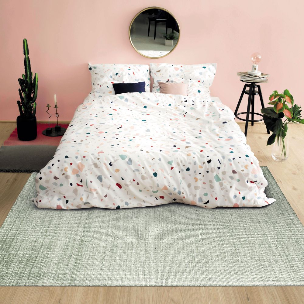 Rugs - NUDE RUG - Carpet in wool and cotton natural ecru 160x230 - ALECTO