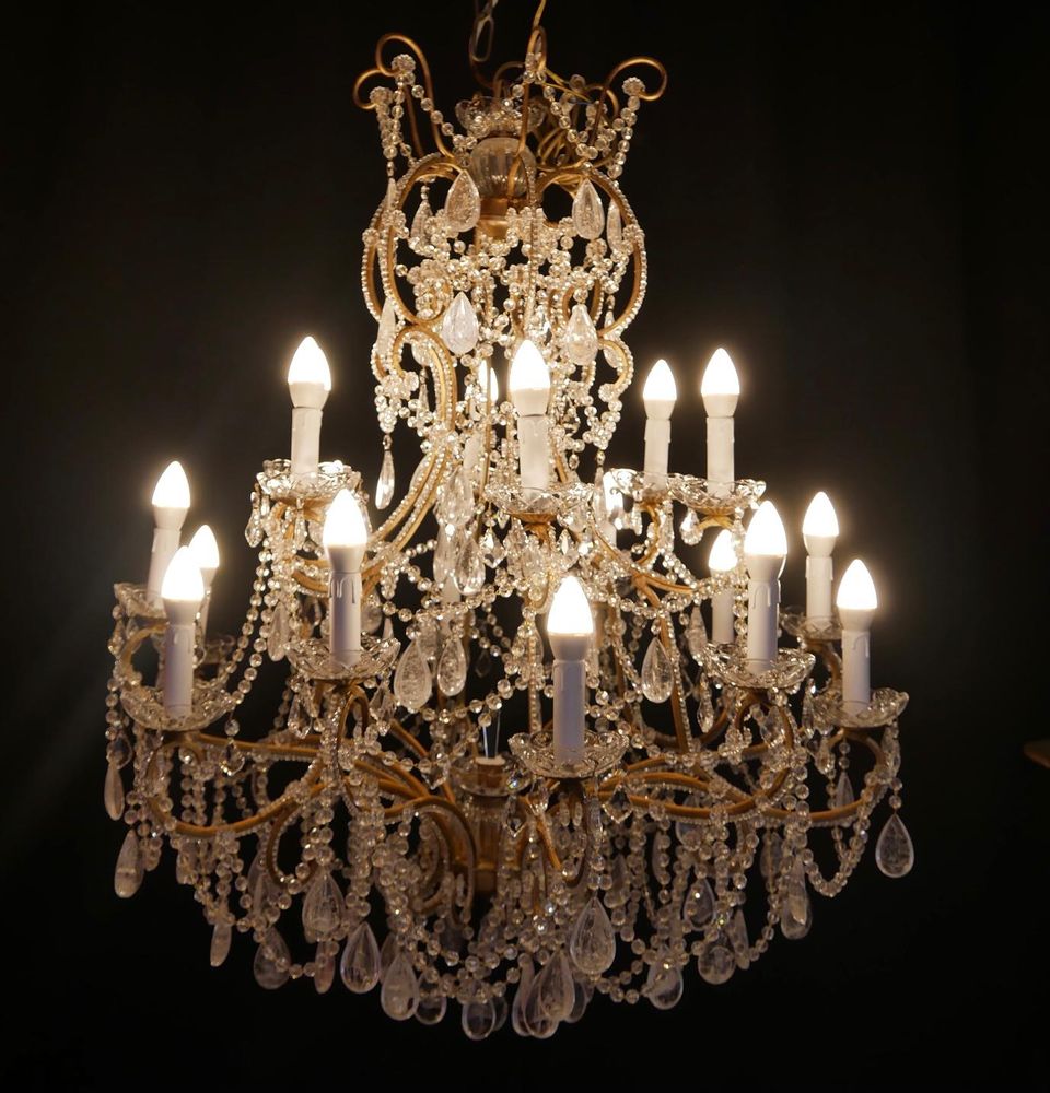 Chambres d'hôtels - LUSTRE CRISTAL,lustre,chandelier,chandelier crystal, - L'ARTIGIANO DEL LAMPADARIO