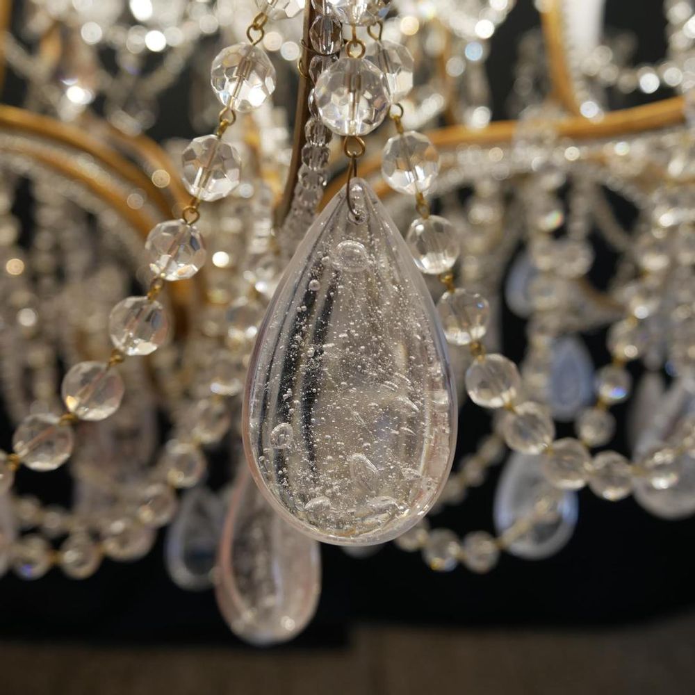 Chambres d'hôtels - LUSTRE CRISTAL,lustre,chandelier,chandelier crystal, - L'ARTIGIANO DEL LAMPADARIO