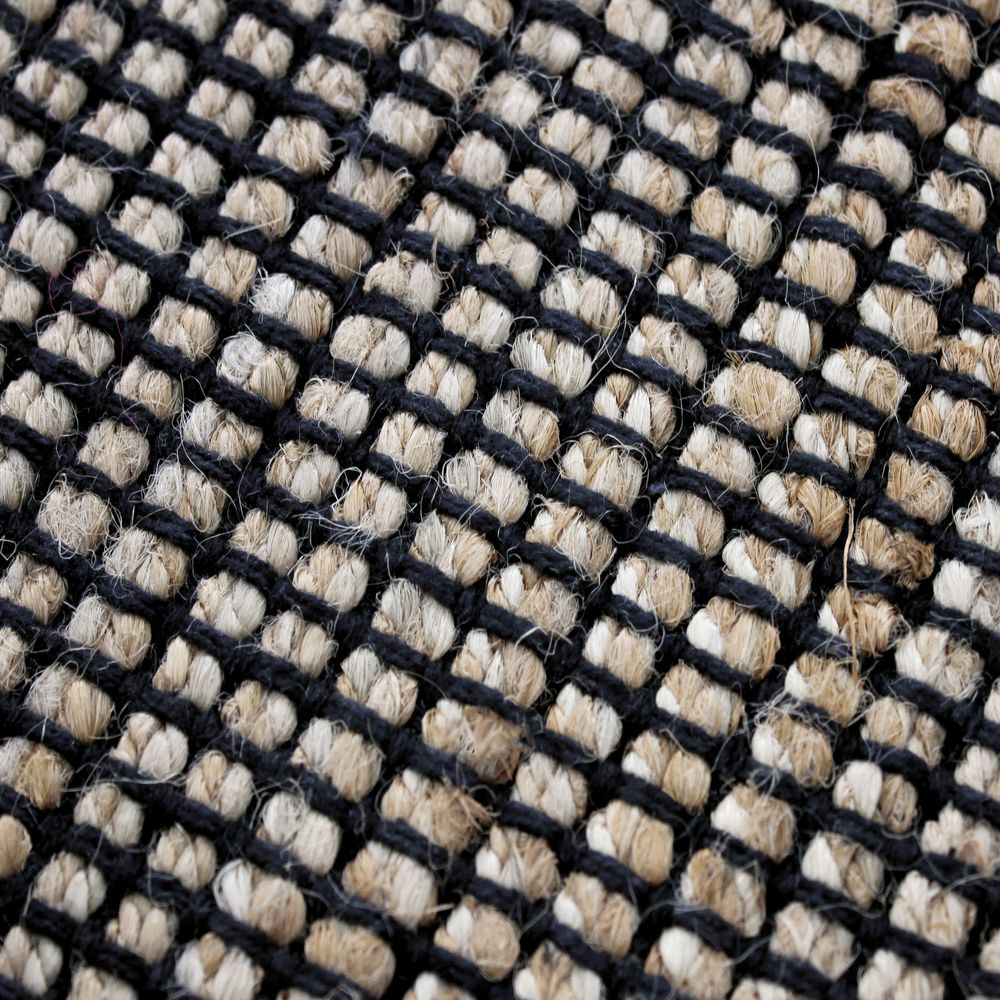 Objets de décoration - TAPIS JUTE  - Tissé en jute et coton. - ALECTO