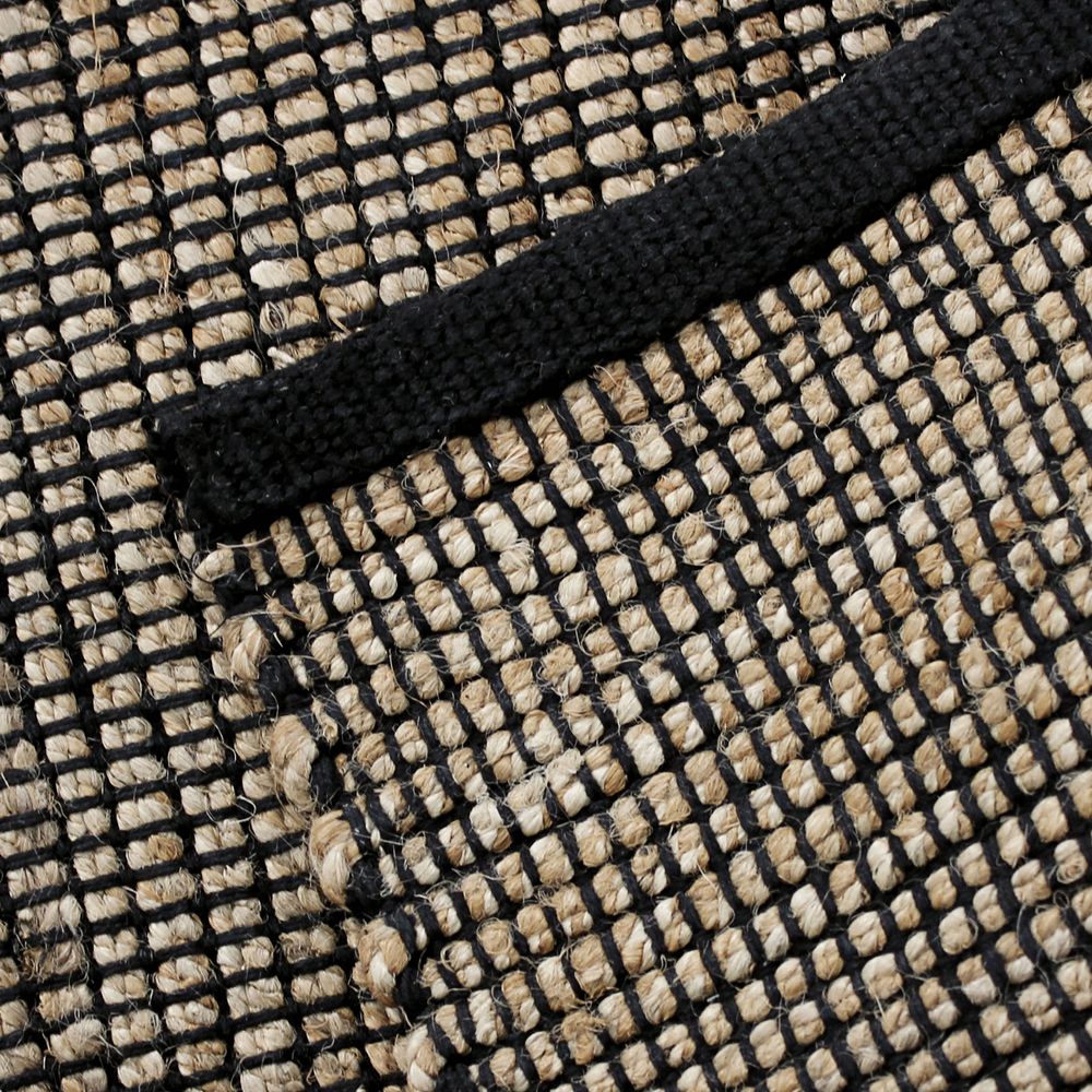 Objets de décoration - TAPIS JUTE  - Tissé en jute et coton. - ALECTO