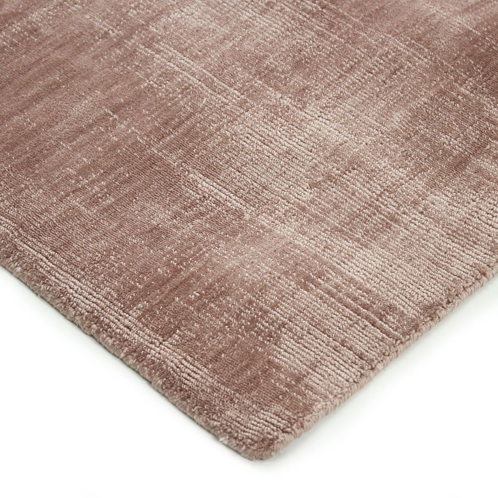 Tapis - TAPIS SANTAL - Tapis aspect velours rose nude 120x170 - ALECTO