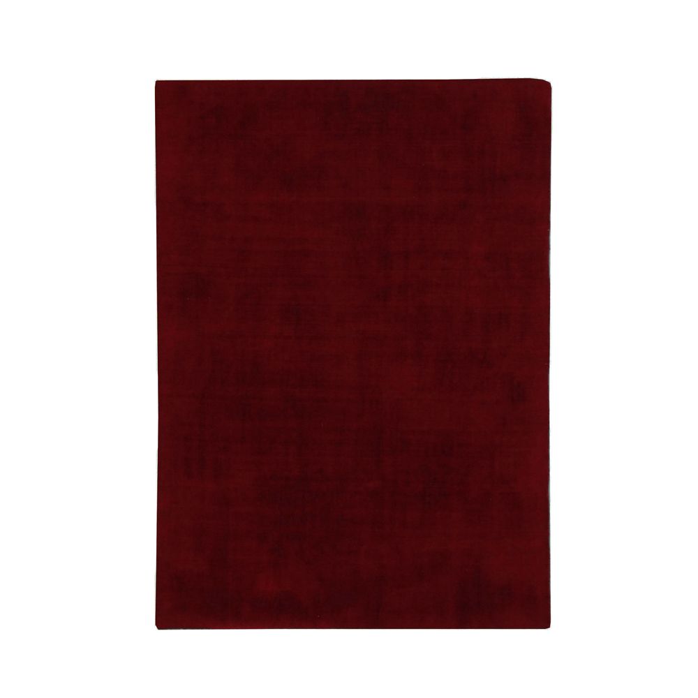Tapis - TAPIS SANTAL - Tapis aspect velours burgundy 120x170 - ALECTO