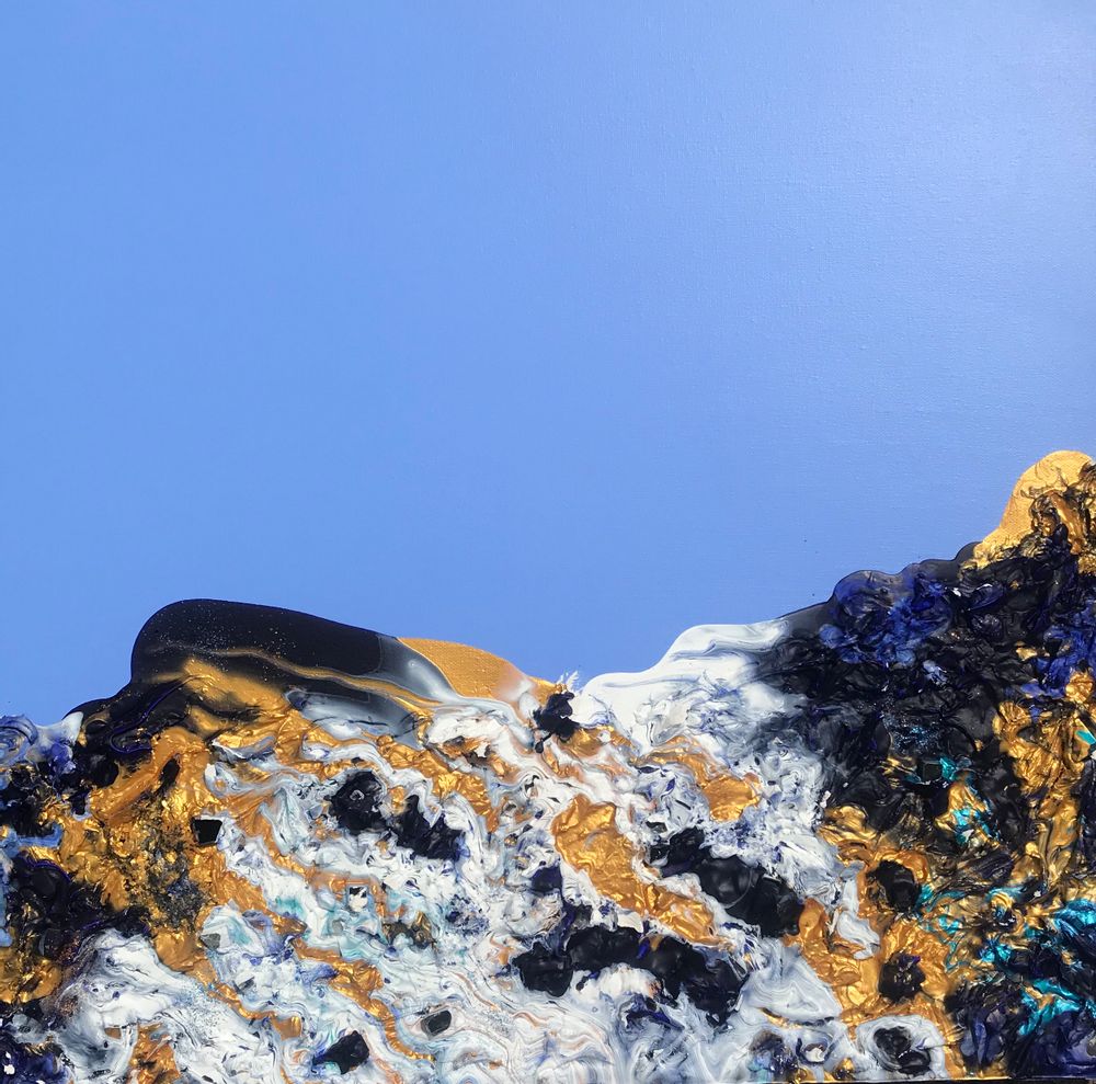 Paintings - Painting Mixed Media Rise 1 & 2 Series - JONAQUESTART