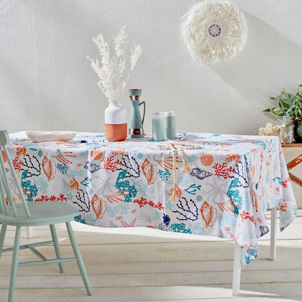 Linge de table textile - Nappe - Sea Life - NYDEL PARIS