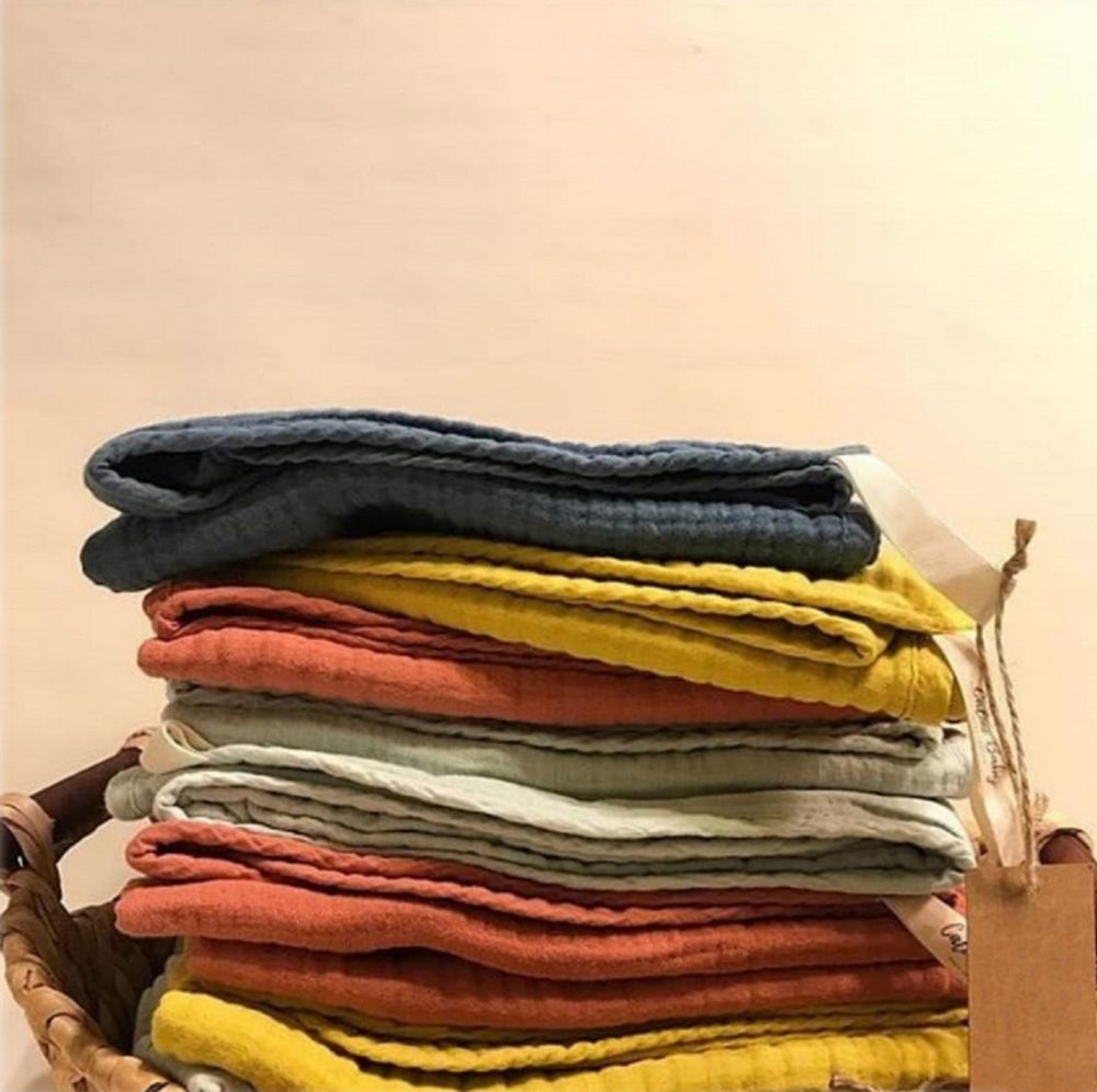 Plaids - Tissu Coton Mull - DEMTEKS