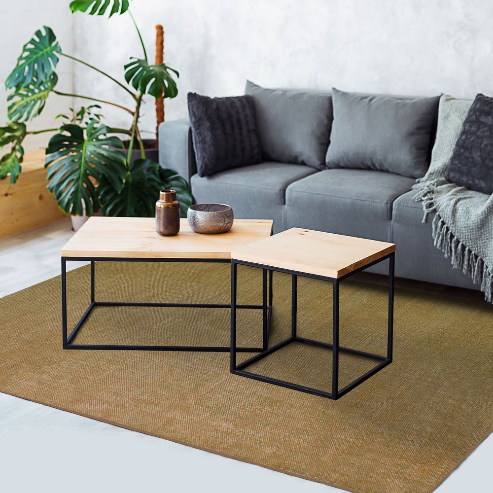 Rugs - DUNES RUG - Natural beige carpet with washed effect 160x230 - ALECTO