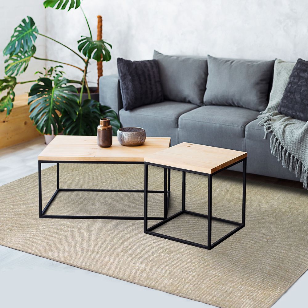 Rugs - DUNES RUG - Light beige carpet with washed effect 160x230 - ALECTO
