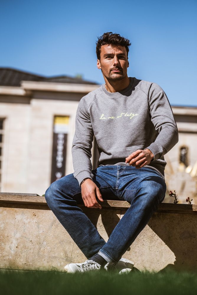 Apparel - Classic Grey Men - LA VIE EST BELGE