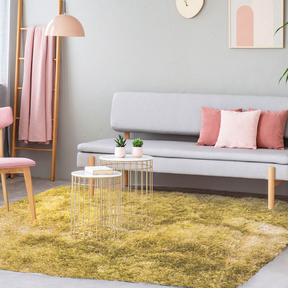 Rugs - TOOSOFT RUG - Extra-soft yellow long hair rug 120x170 - ALECTO