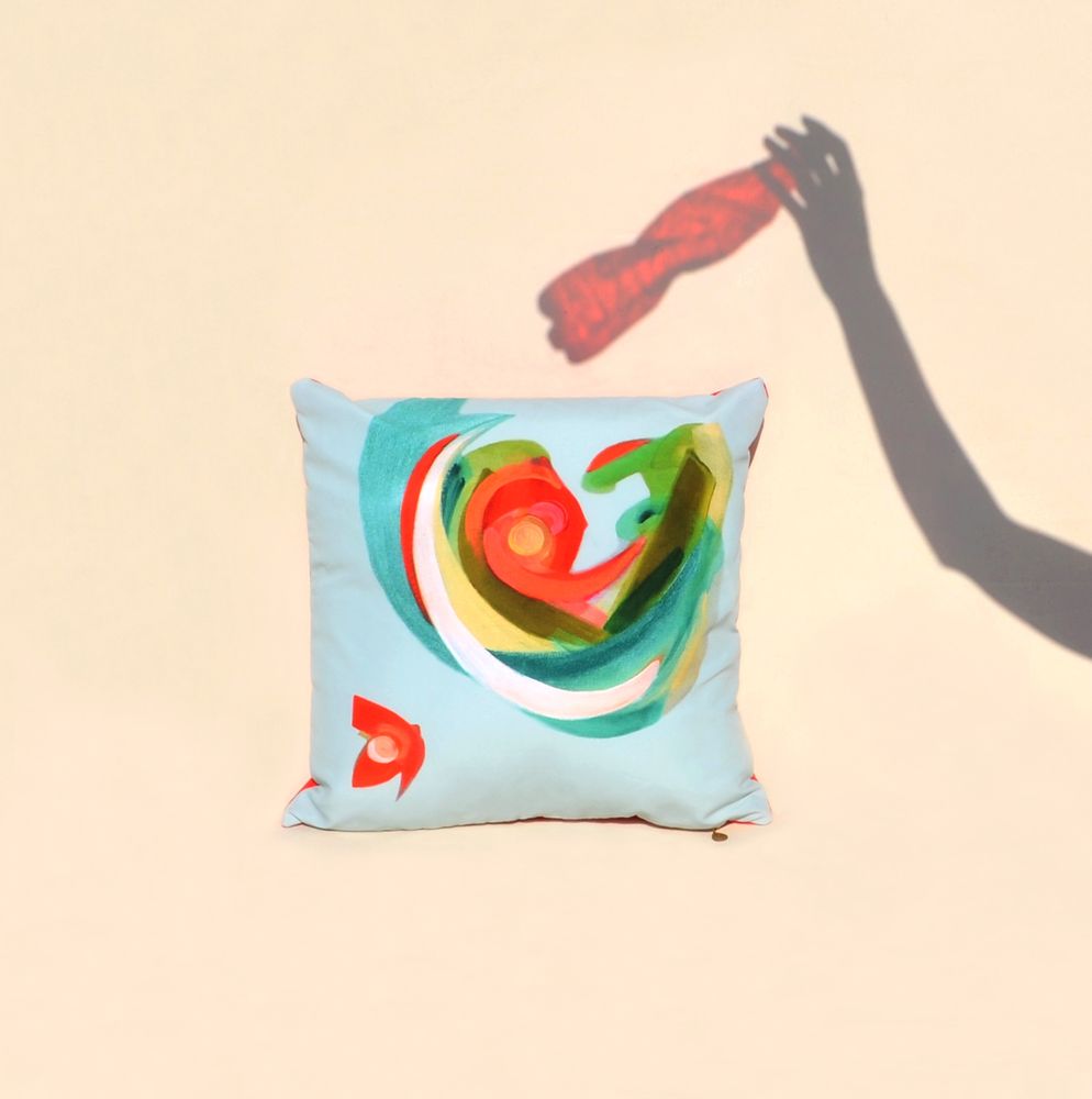 Fabric cushions - Micha Cushion Cover - IMOGEN HOPE