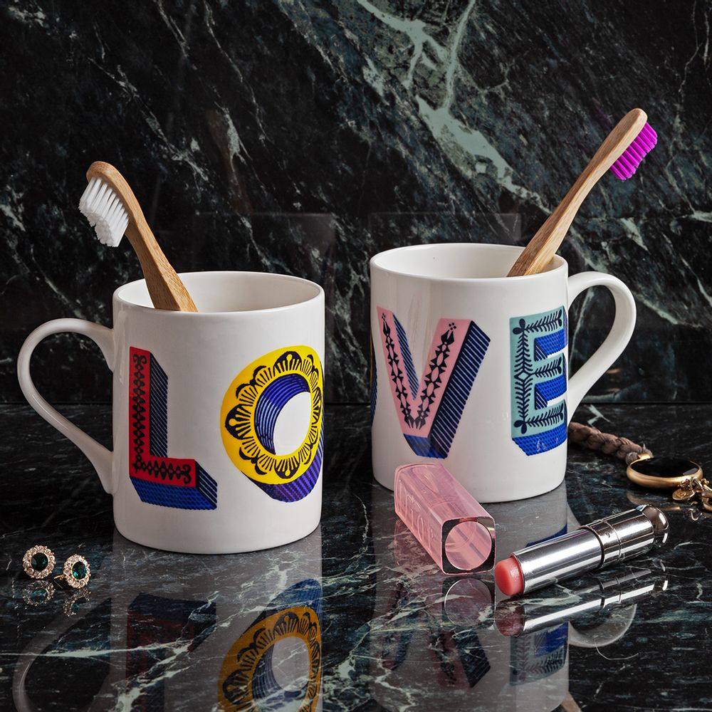 Plateaux - LOVE - Collection Word - Plateaux - Coaster - Plateau de service - JAMIDA OF SWEDEN