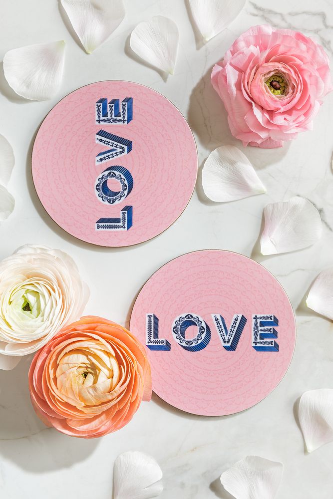 Plateaux - LOVE - Collection Word - Plateaux - Coaster - Plateau de service - JAMIDA OF SWEDEN