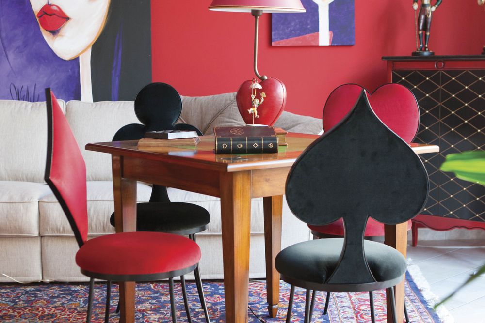 Chaises - chaise Poker Sedie - MARIE MAISON SICILIAN DESIGN