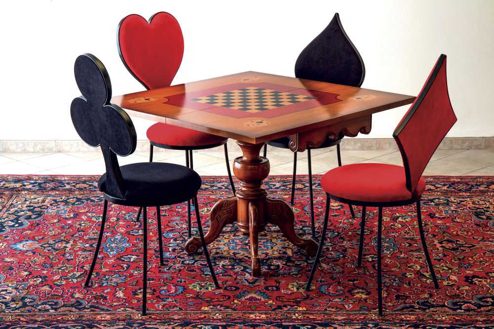 Chaises - chaise Poker Sedie - MARIE MAISON SICILIAN DESIGN