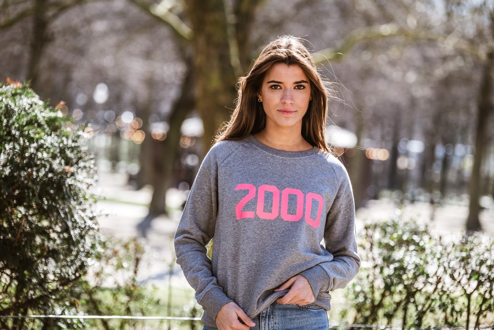 Apparel - Personalised Women's Code Sweatshirt - LA VIE EST BELGE