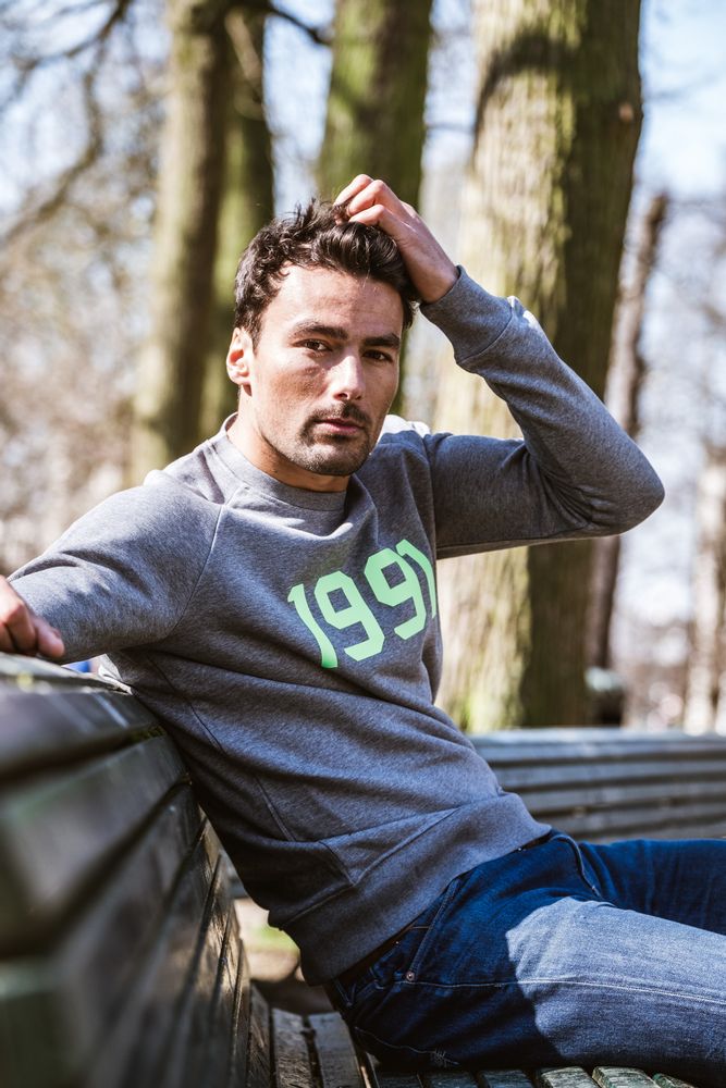 Apparel - Men's Code Sweatshirt Customizable - LA VIE EST BELGE