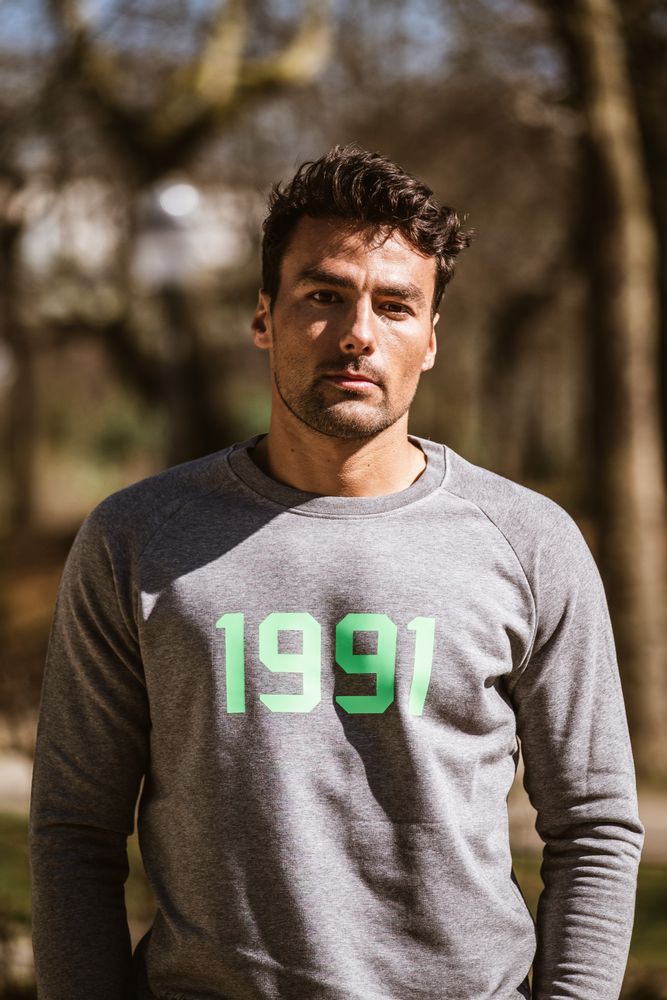 Apparel - Men's Code Sweatshirt Customizable - LA VIE EST BELGE