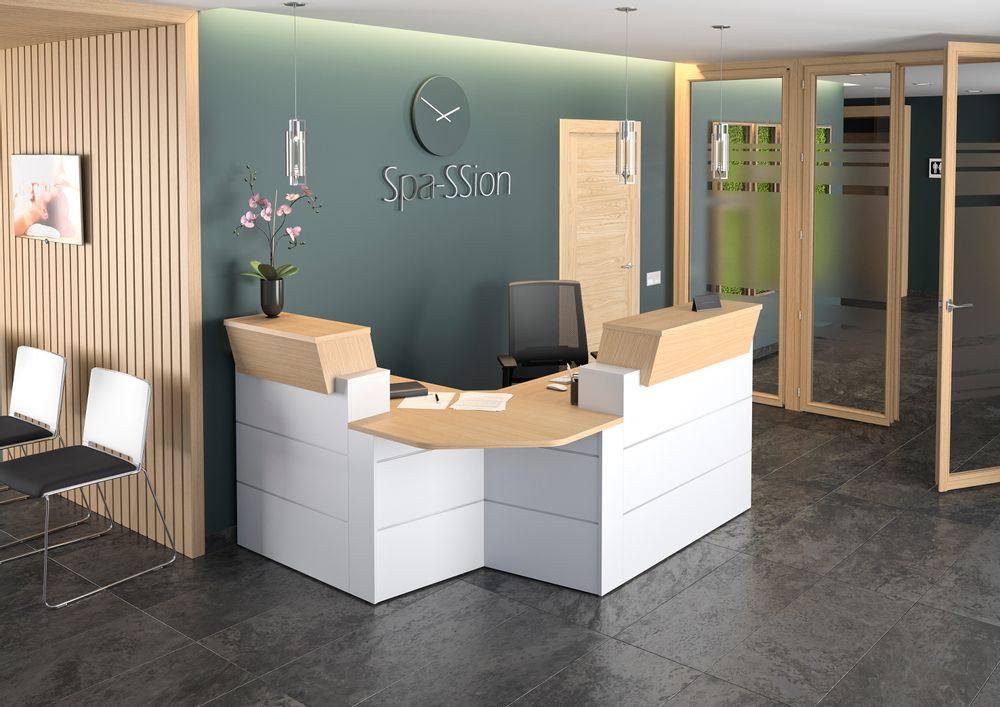 Mobilier et rangements pour bureau - Banque accueil SUNDAY - GAUTIER OFFICE