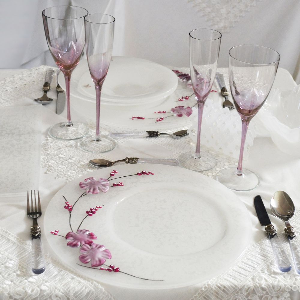 Verre d'art - FIORI DI PESCO - ANDRETTO DESIGN