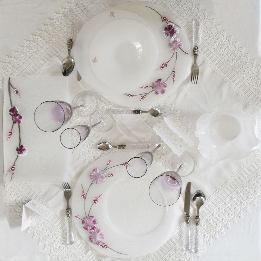 Verre d'art - FIORI DI PESCO - ANDRETTO DESIGN