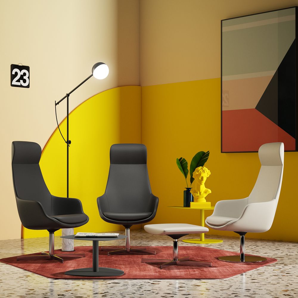 Assises pour bureau - Siège de bureau METROPOLITAN - ARTE & D