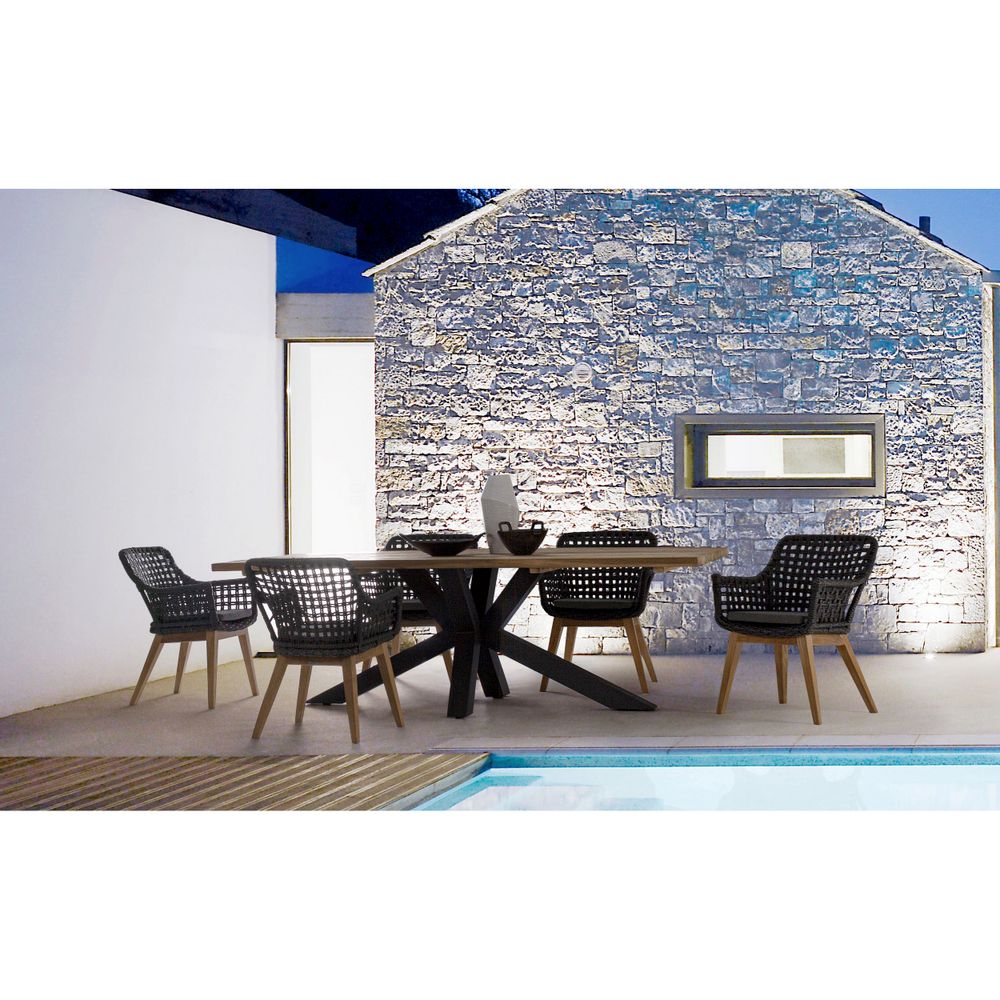 Fauteuils - FAUTEUIL AC-C MADISON NOIR - BIZZOTTO