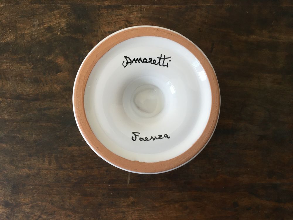 Plats et saladiers - Tasse à dessert « Frutta e Fiori » - AMARETTI ANTONELLA