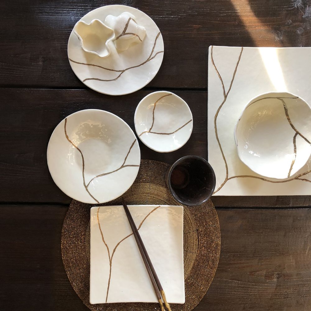 Verre d'art - KINTZUGI - ANDRETTO DESIGN