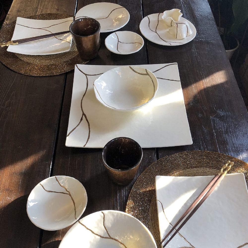 Verre d'art - KINTZUGI - ANDRETTO DESIGN