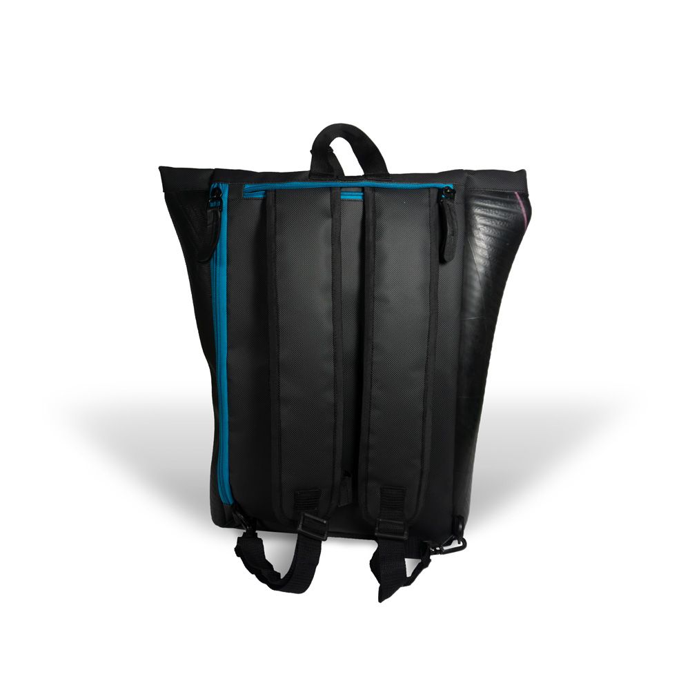 Bags and totes - BIKE DESIGN BACKPACK IN RECYCLED INNER TUBE - RUE RANGOLI