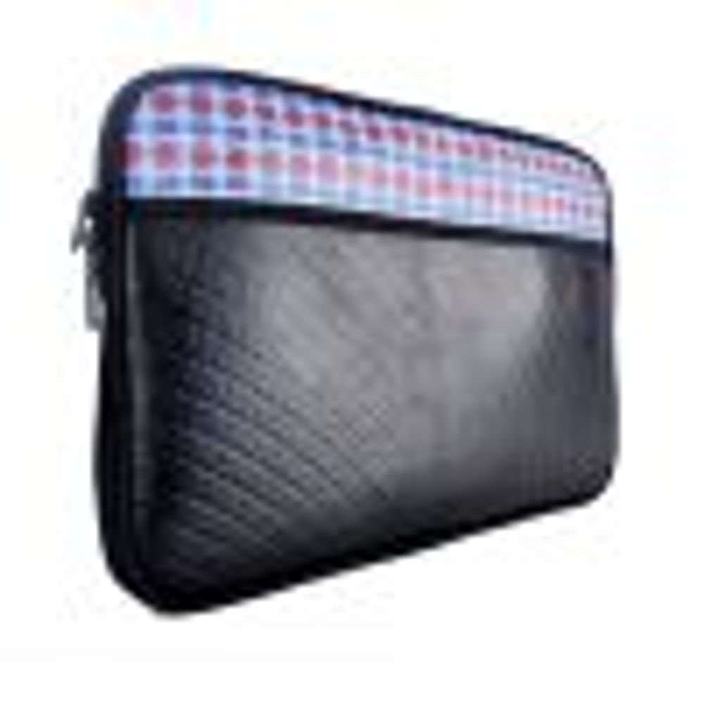 Bags and totes - NILGAI 13" RECYCLED INNER TUBE COMPUTER COVER - RUE RANGOLI