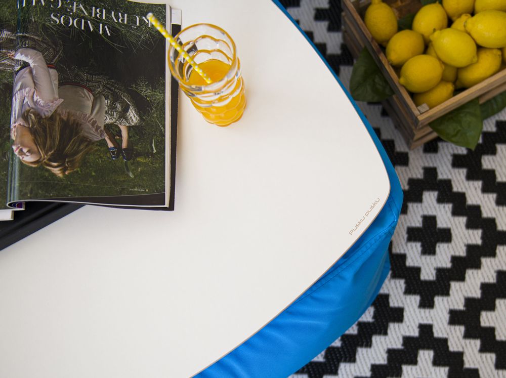 Stools for hospitalities & contracts - Bean Bag Soft Table 60 Colorin - PUSKUPUSKU