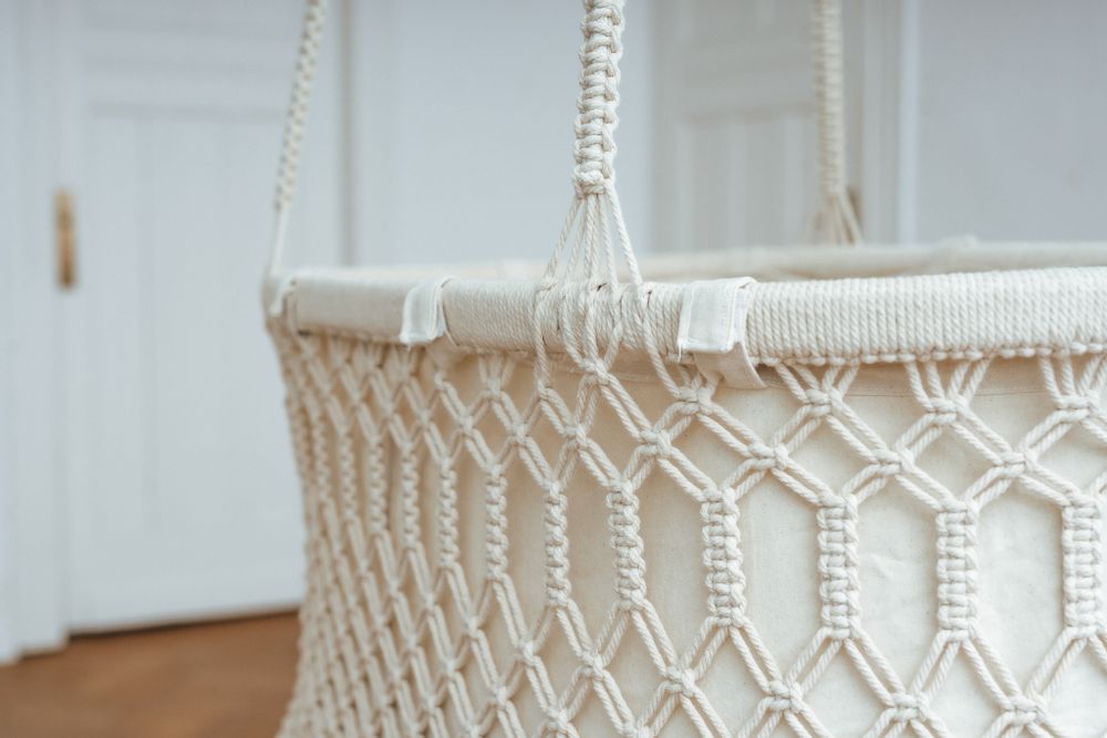 Beds - GOTS certified hanging cradle - KIKADU