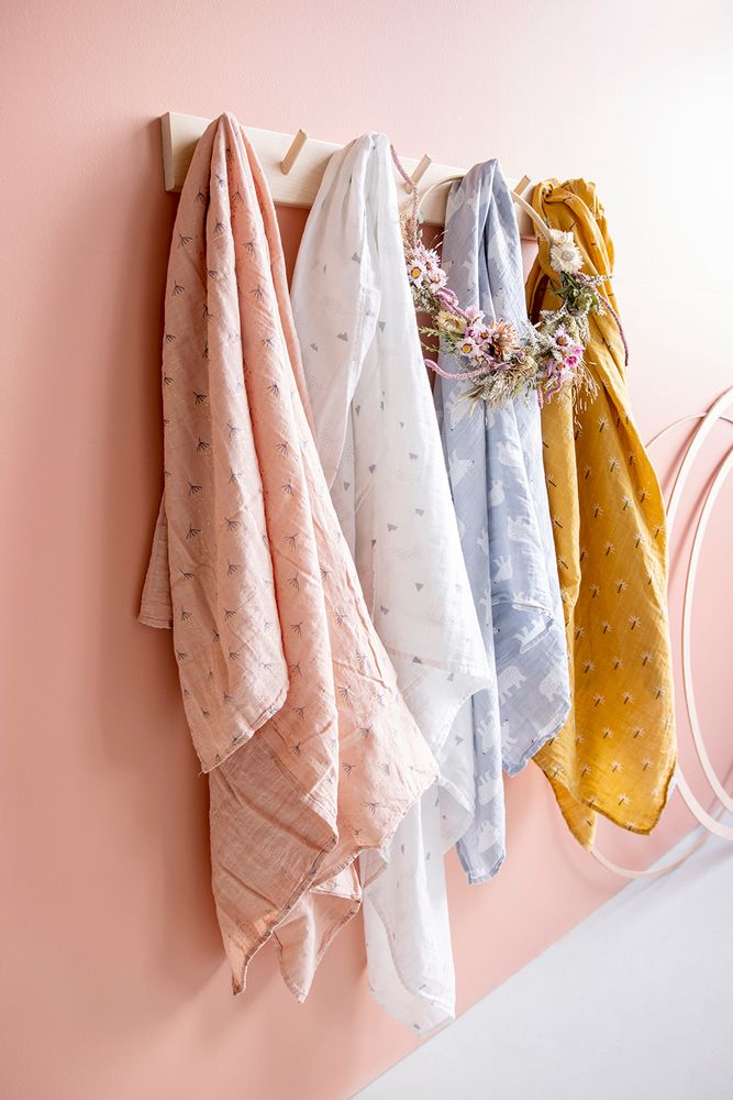 Children's bathtime - Bath cape, swaddle and changing mat cover in organic cotton - FRESK