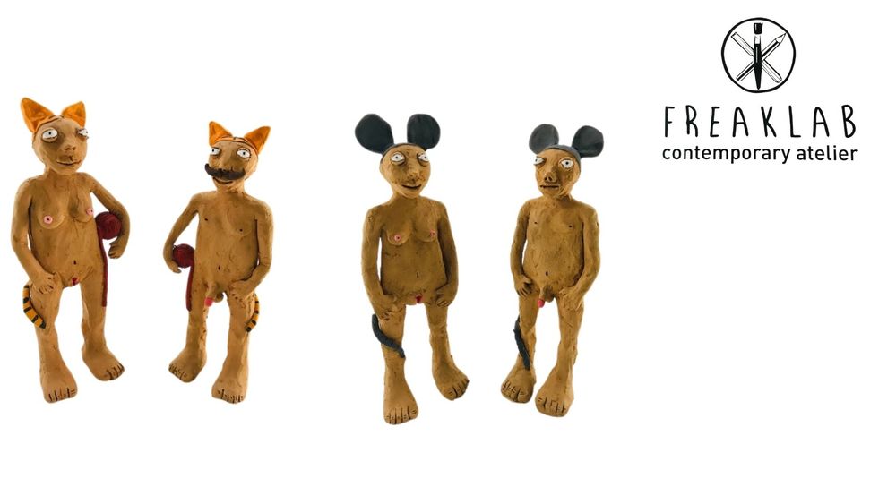 Sculptures, statuettes and miniatures - LITTLE HUMANS - FREAKLAB