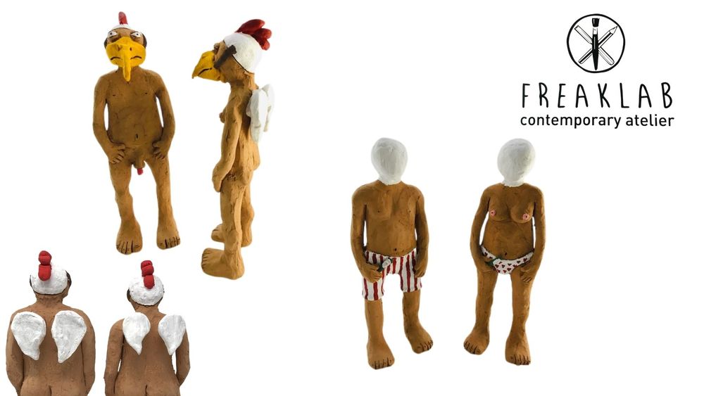 Sculptures, statuettes and miniatures - LITTLE HUMANS - FREAKLAB