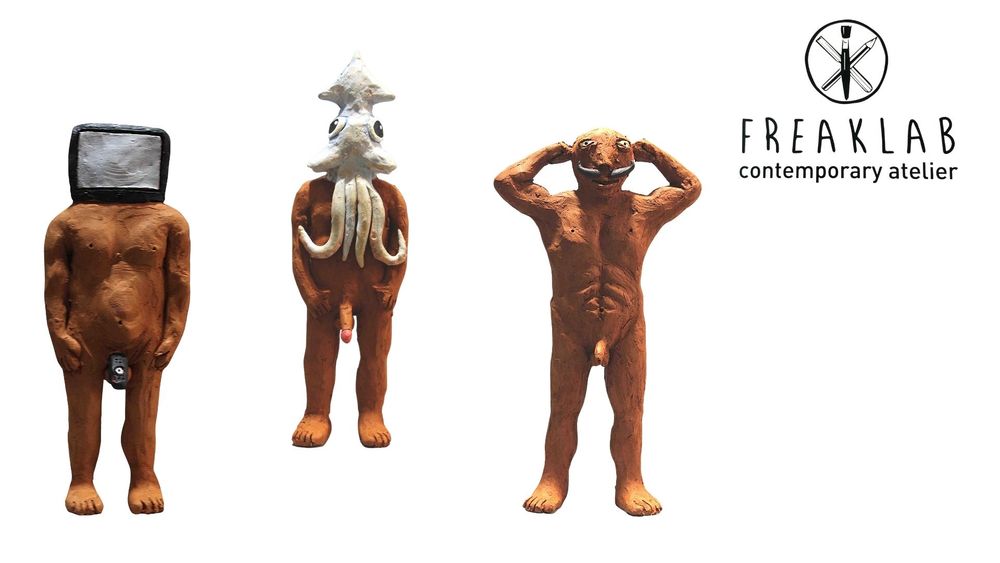 Sculptures, statuettes and miniatures - LITTLE HUMANS - FREAKLAB