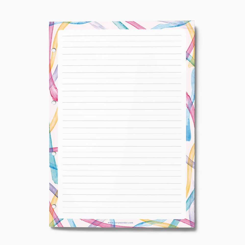 Papeterie - Bloc-notes illustré (Avant et Arrière) - VERY WONDER