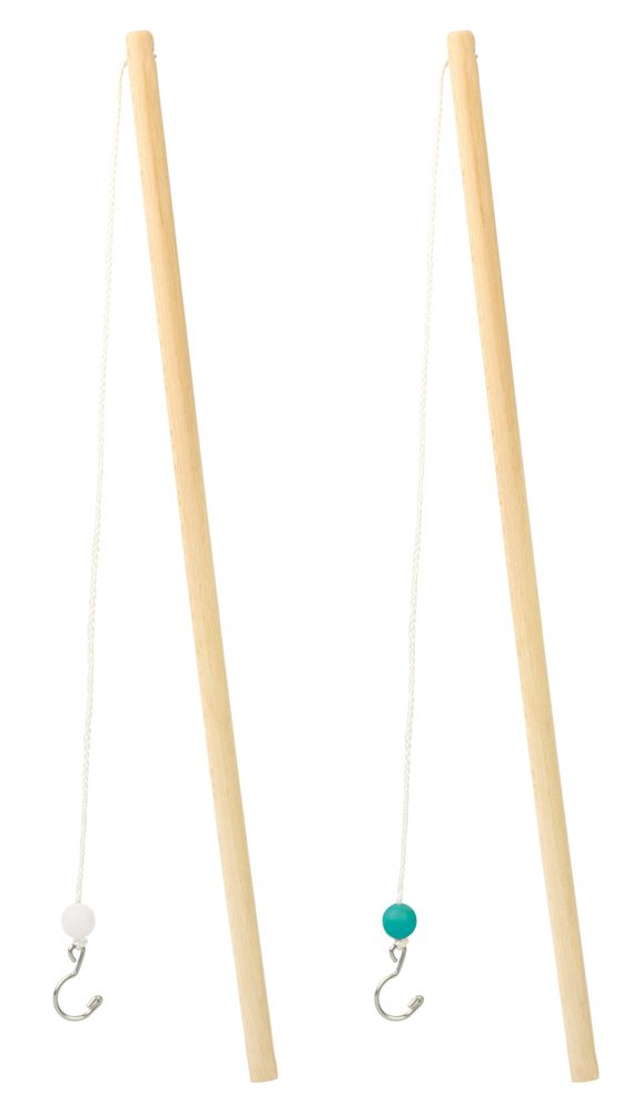 Loisirs créatifs pour enfant - Scratch Active Play: SET de 6 CANARDS DE PÊCHES 'RÉCIF DE CORAIL' avec 2 CANNES à PÊCHES - SCRATCH EUROPE