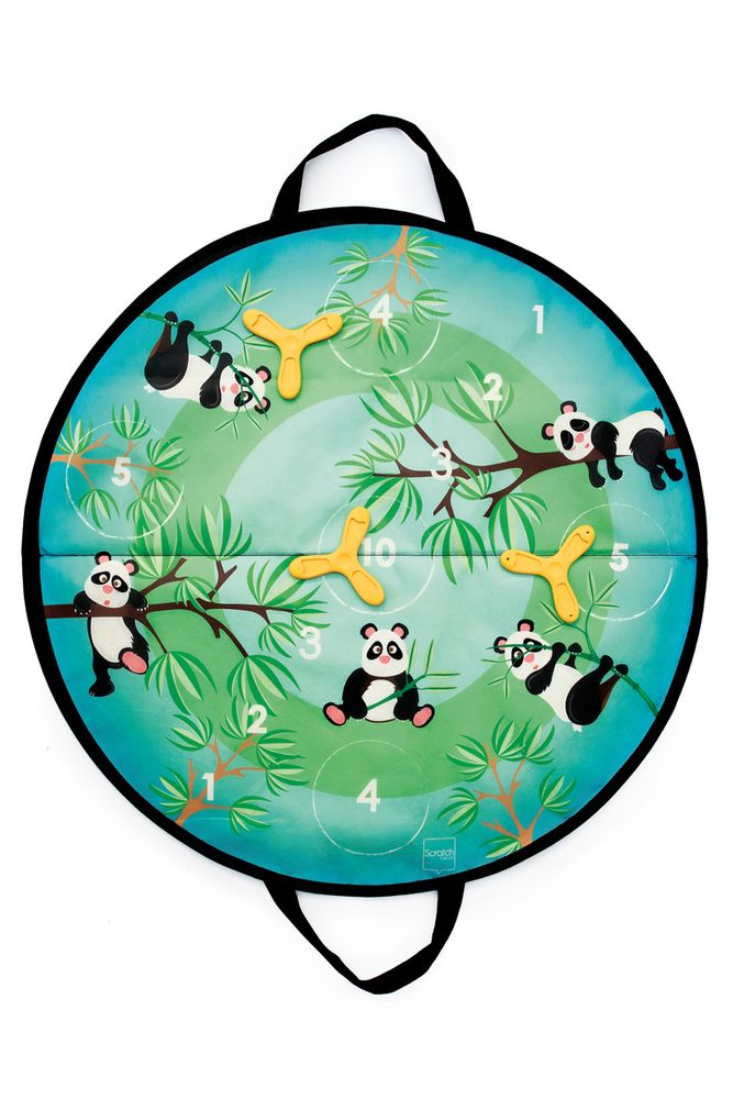 Jeux enfants - Scratch Active Play: DISKER GAME magnétique / Panda - SCRATCH EUROPE